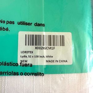 white 2 panel curtains